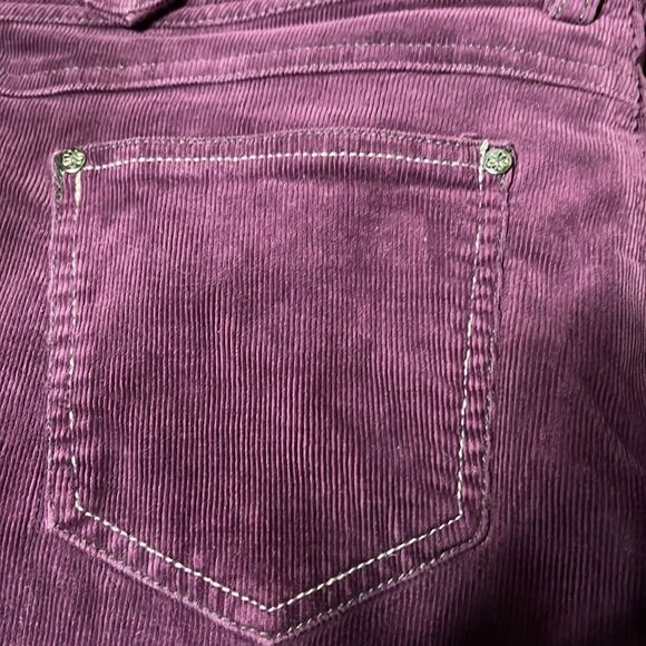 Aventura — organic cotton fabric  purple jeans size 6 - Picture 9 of 15
